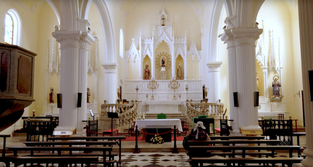 church of our lady of Guadalupe altar