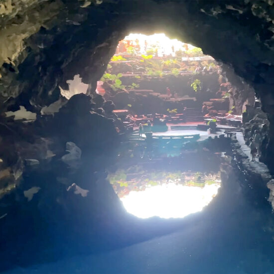 Jameos del Agua cave entrance