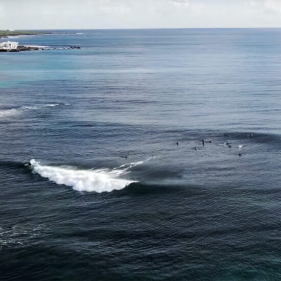 surfing at arrieta